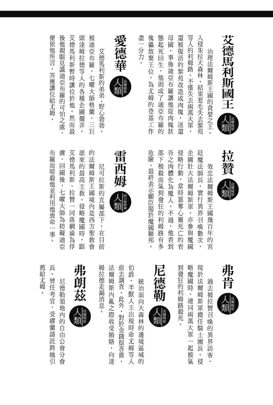 《关于我转生变成史莱姆这档事》8.5 短篇集 角S纪实-CHARACTERS-３插图（17）