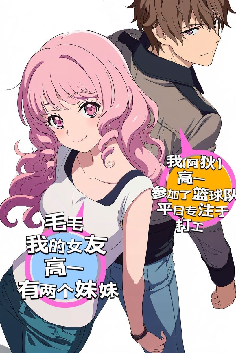 《我喜歡的她不是青梅竹馬》3 封面插畫插圖（3）