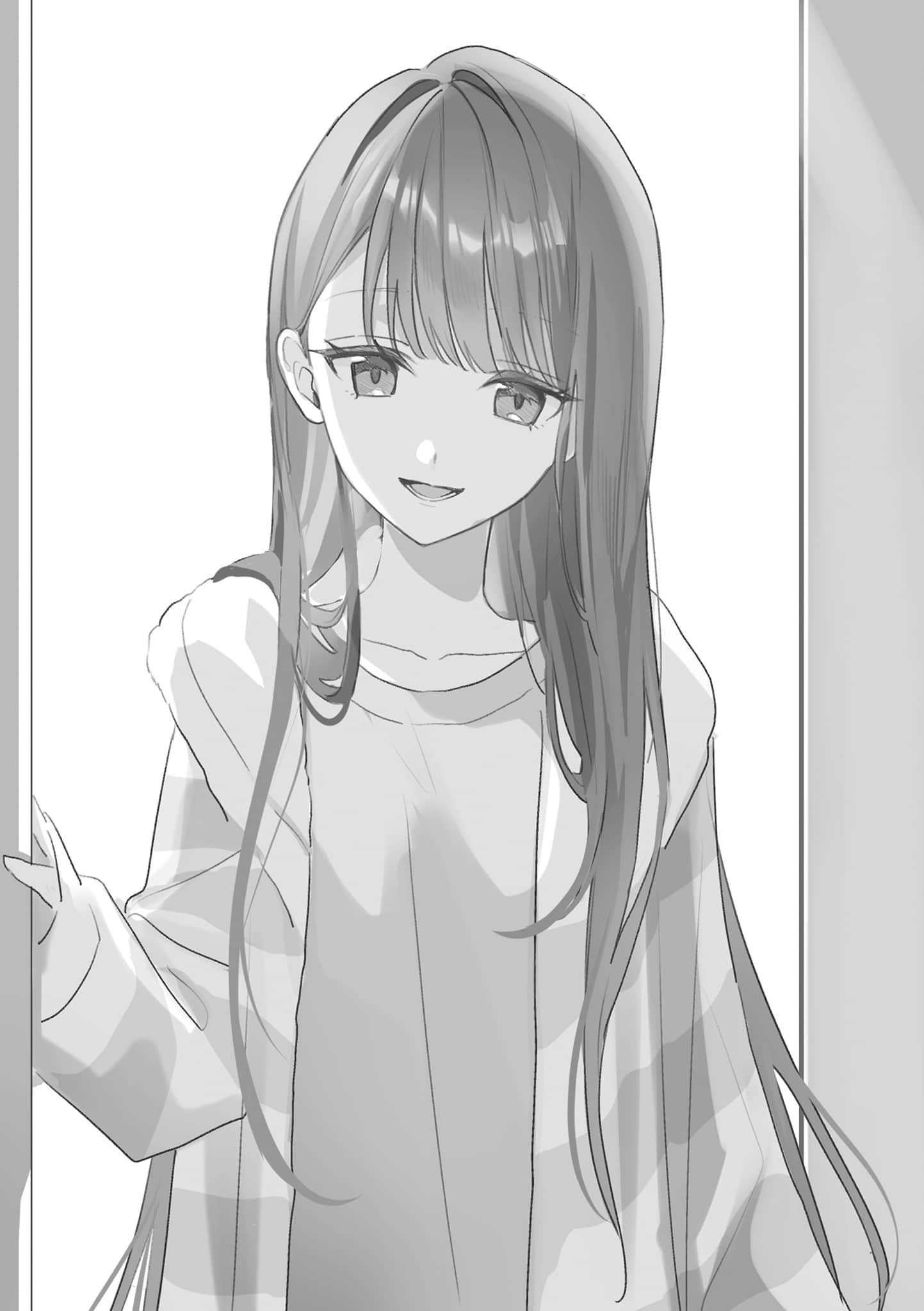放学后，在家庭餐厅，和班上那个女孩。小说插图（2）