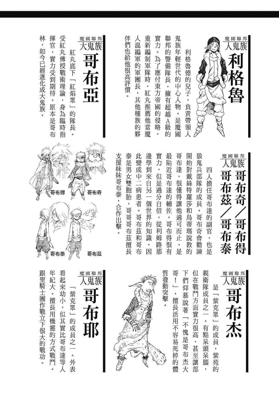 《关于我转生变成史莱姆这档事》13.5 角S纪实-CHARACTERS-１插图（20）