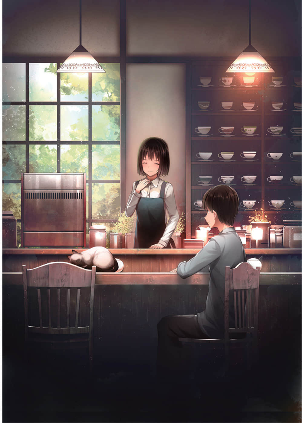 《咖啡馆推理事件簿》5 愿这杯鸳鸯奶茶美味 作品相关插图（5）