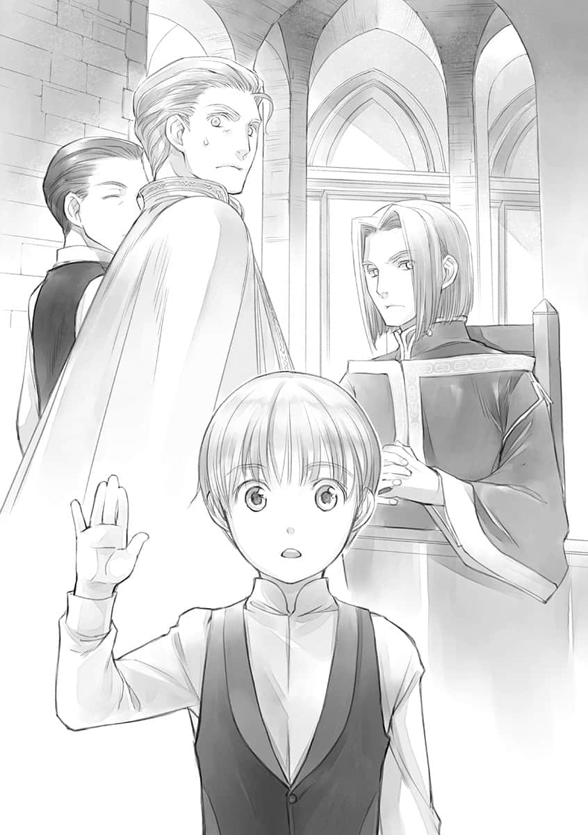 《小书痴的下克上 ～为了成为图书管理员不择手段～》4 贵族院的自称图书委员Ⅷ 插图（8）