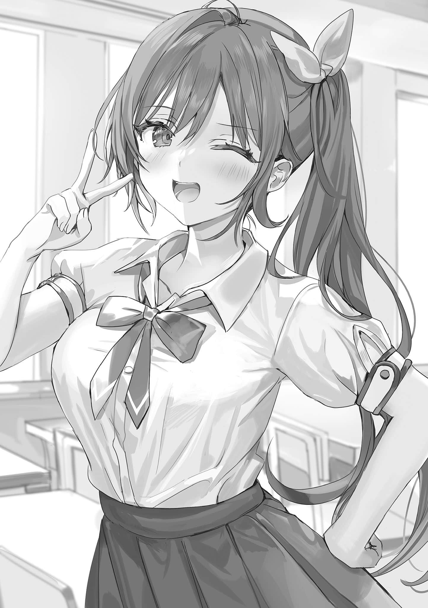《不时轻声地以俄语遮羞的邻座艾莉同学》7 第5话 想塑造角S形象就抛弃羞耻心吧插图（1）