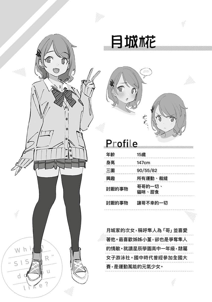 左右两边都是妹妹，哥哥想选的是谁？小说插图（6）