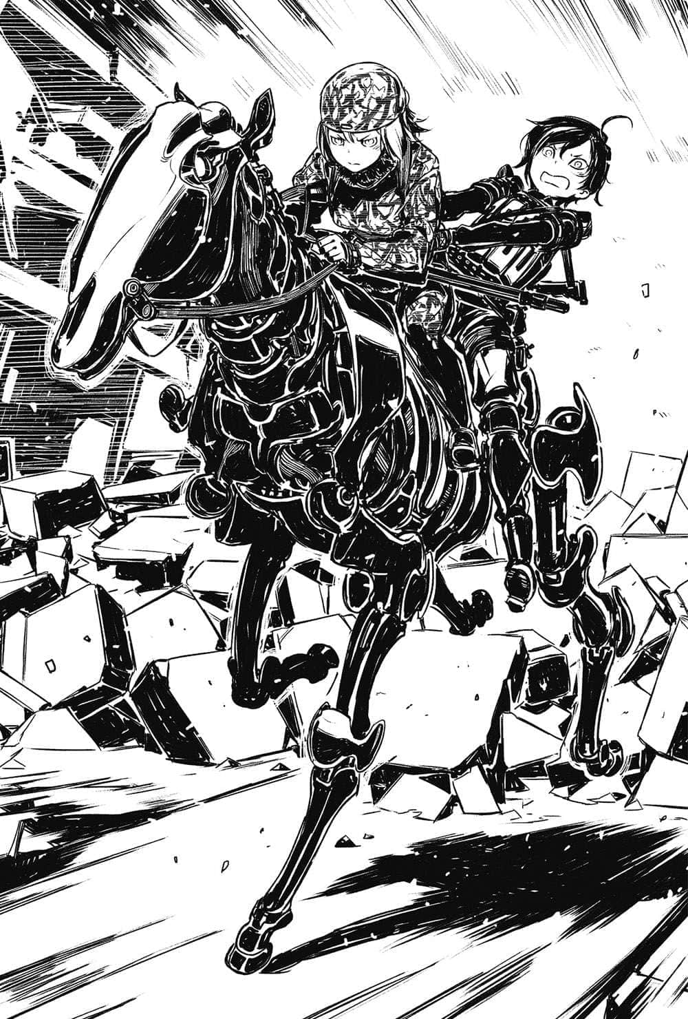 《刀剑神域外传 Gun Gale Online》9 4th特攻强袭（下） 第十五章「大闹一番的两人」插图（1）