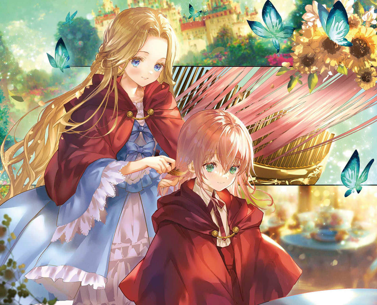 《身爲女性向遊戲的女主角挑戰最強生存劇》V 第二部 學園篇 鐵薔薇公主 插圖（2）