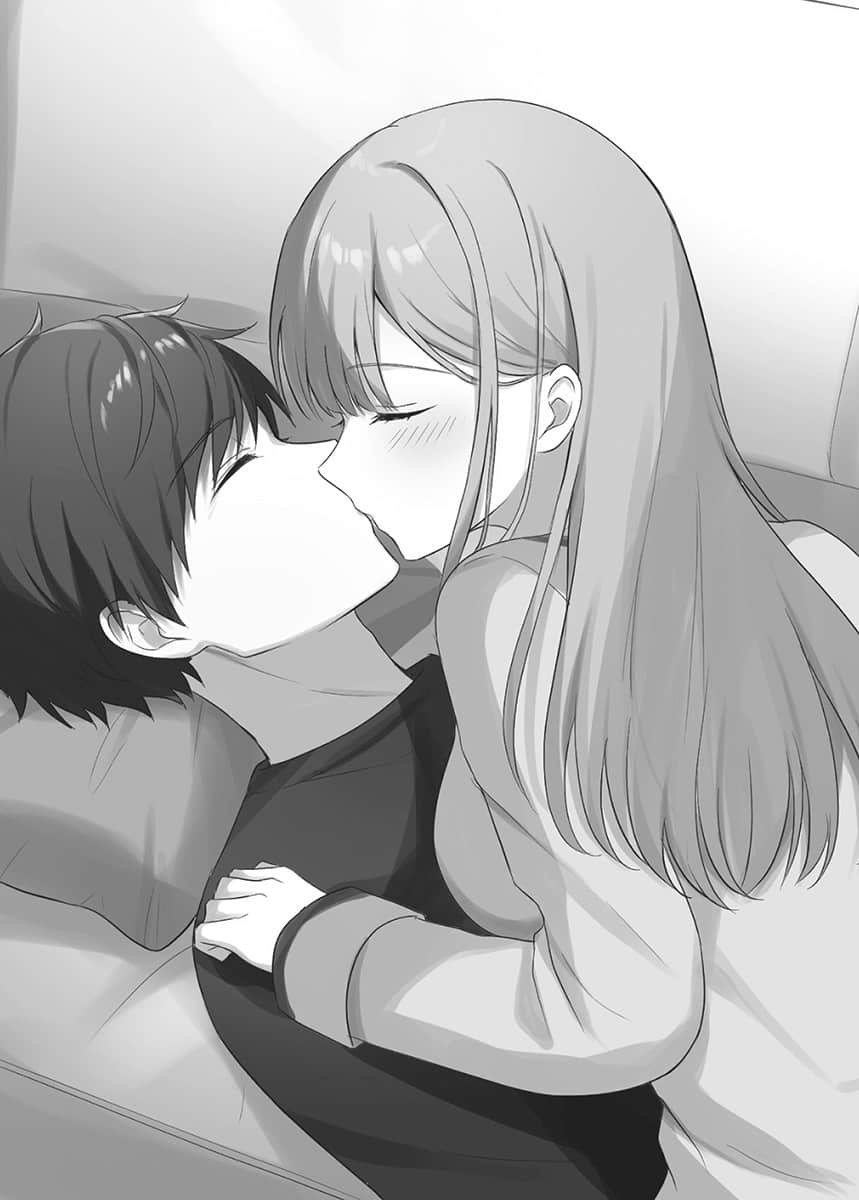 《身爲爆肝上班族的我,與睽違七年重逢的美少女JK開始同居》3 第四章 約會之後的甜M夜晚插圖(2)