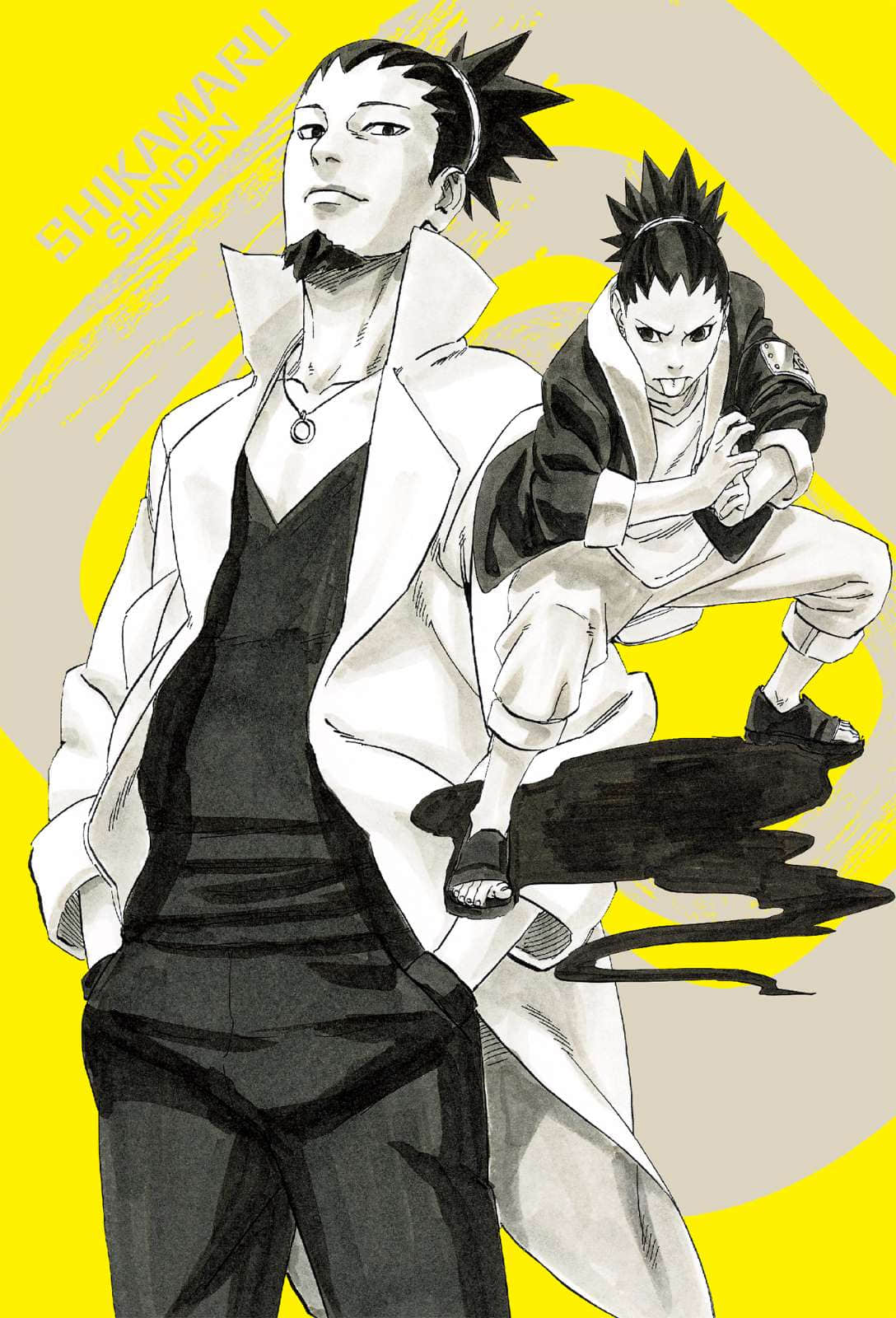 《NARUTO 火影忍者新传系列》3 鹿丸新传 担忧花瓣飘散的云朵/作者 矢野隆 作品相关插图(2)