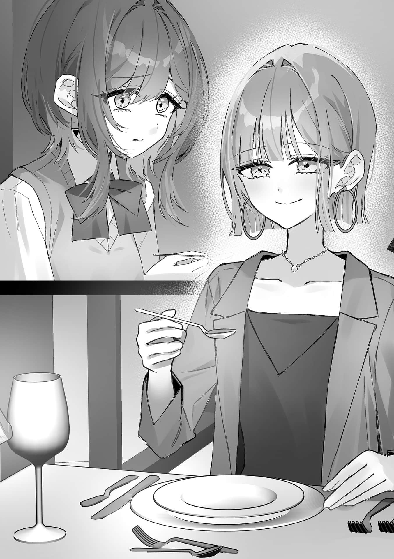 《她的女友与越界的初恋》2 (网译) 2　纯Q的感Q空转插图（2）