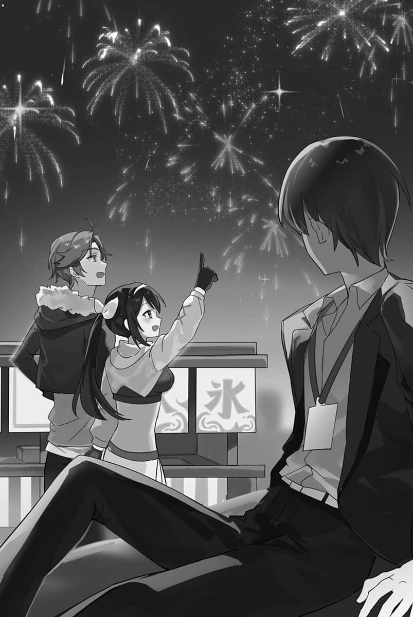 《快30岁才转职成为VTuber的故事。》3 29话 秋季祭典插图（1）