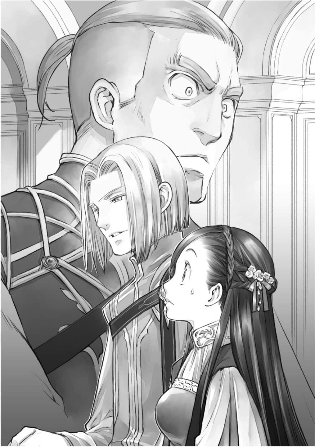 《小书痴的下克上 ～为了成为图书管理员不择手段～》5 女神的化身Ⅸ 戴肯弗尔格的请求插图（1）