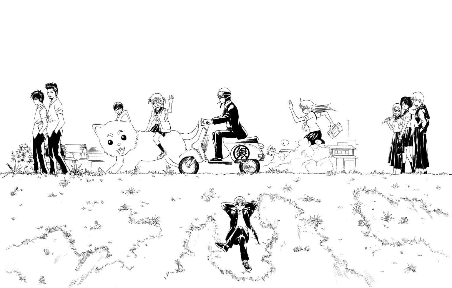 银魂 3年Z组银八老师小说插图（4）