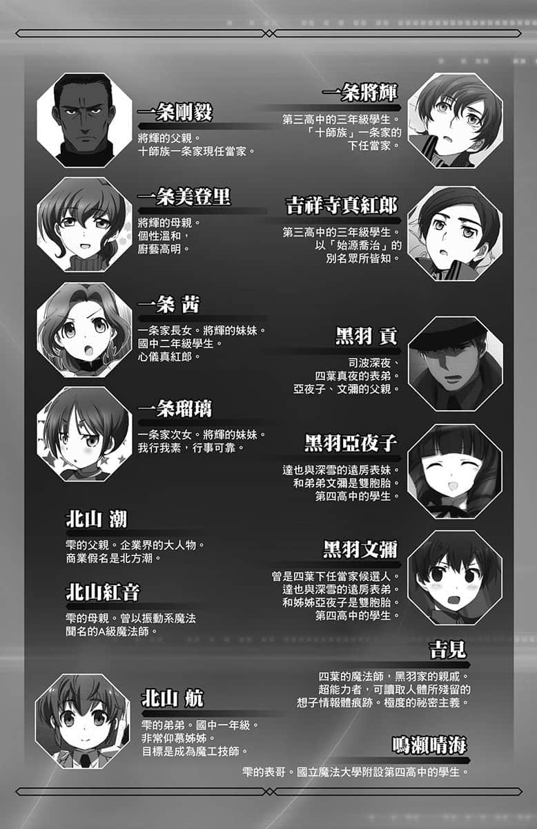 《魔法科高中的劣等生》32 毕业篇 角S介绍插图（5）