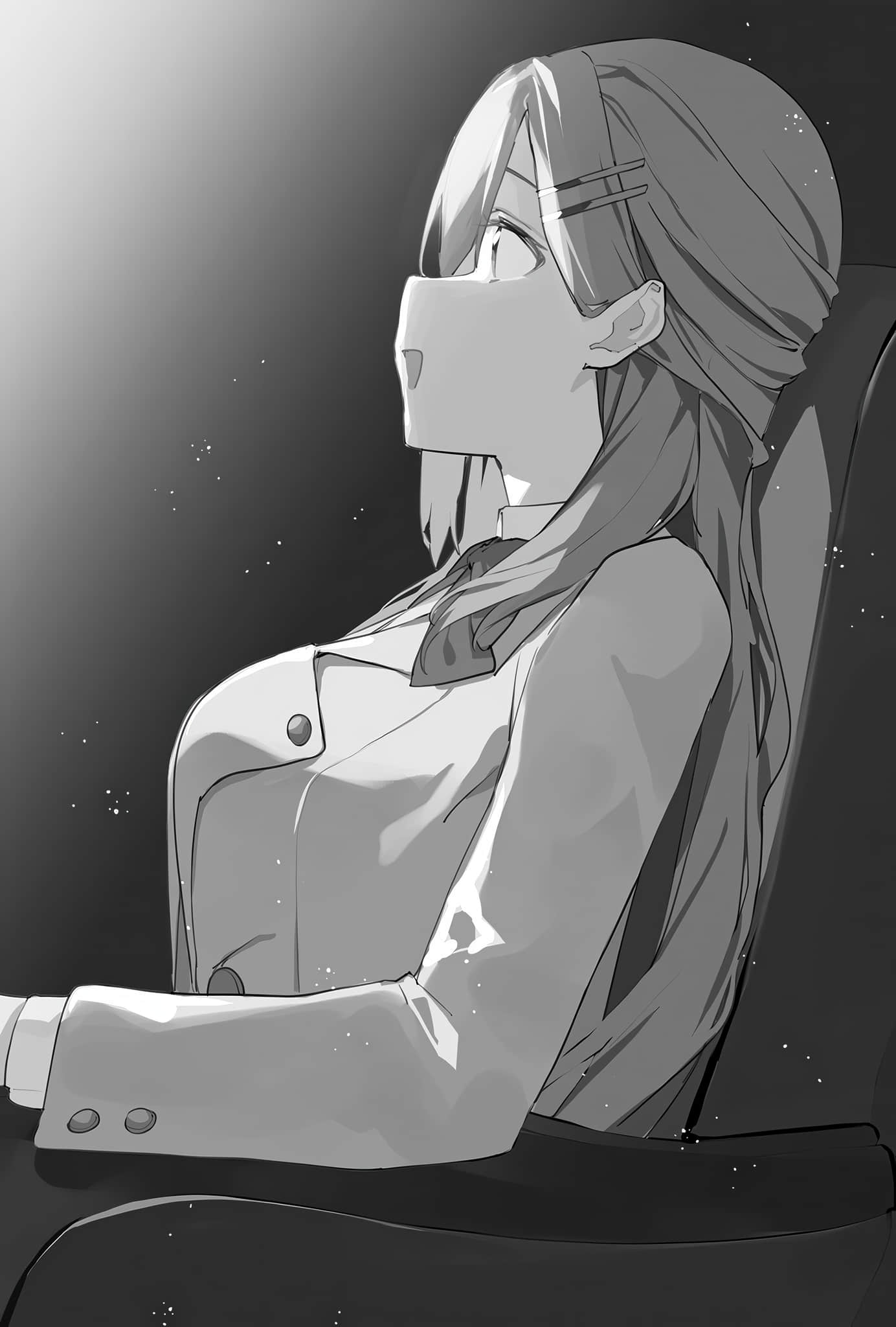 邻座的高岭之花似乎是我前世的妻子。今生好像也超喜欢我。小说插图（26）