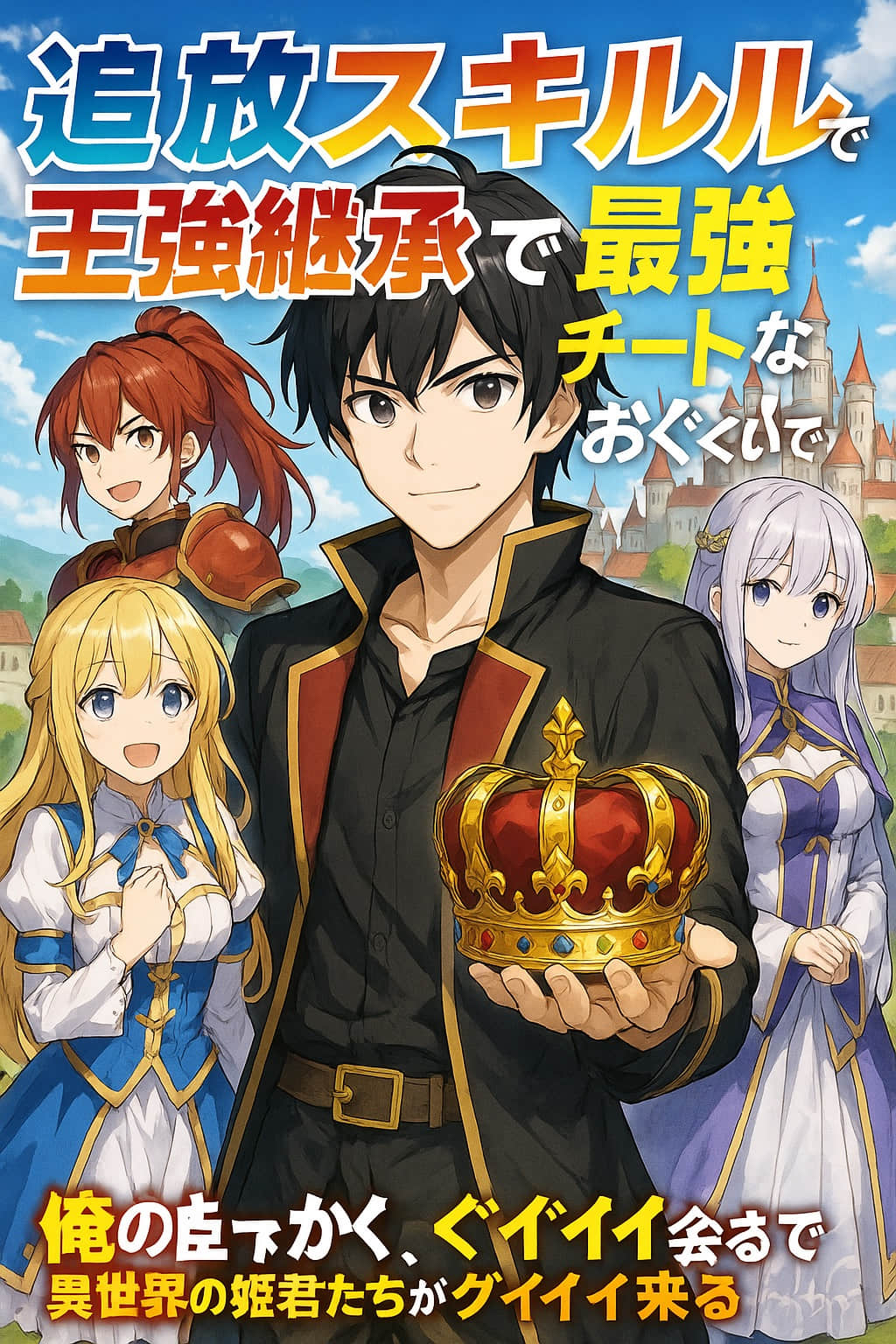 《被流放的我憑藉廢柴技能『王位繼承權』成爲最強掛逼國王 ～異世界的公主們爲當我的臣下對我展開猛烈攻勢～》1 作品相關插圖（1）