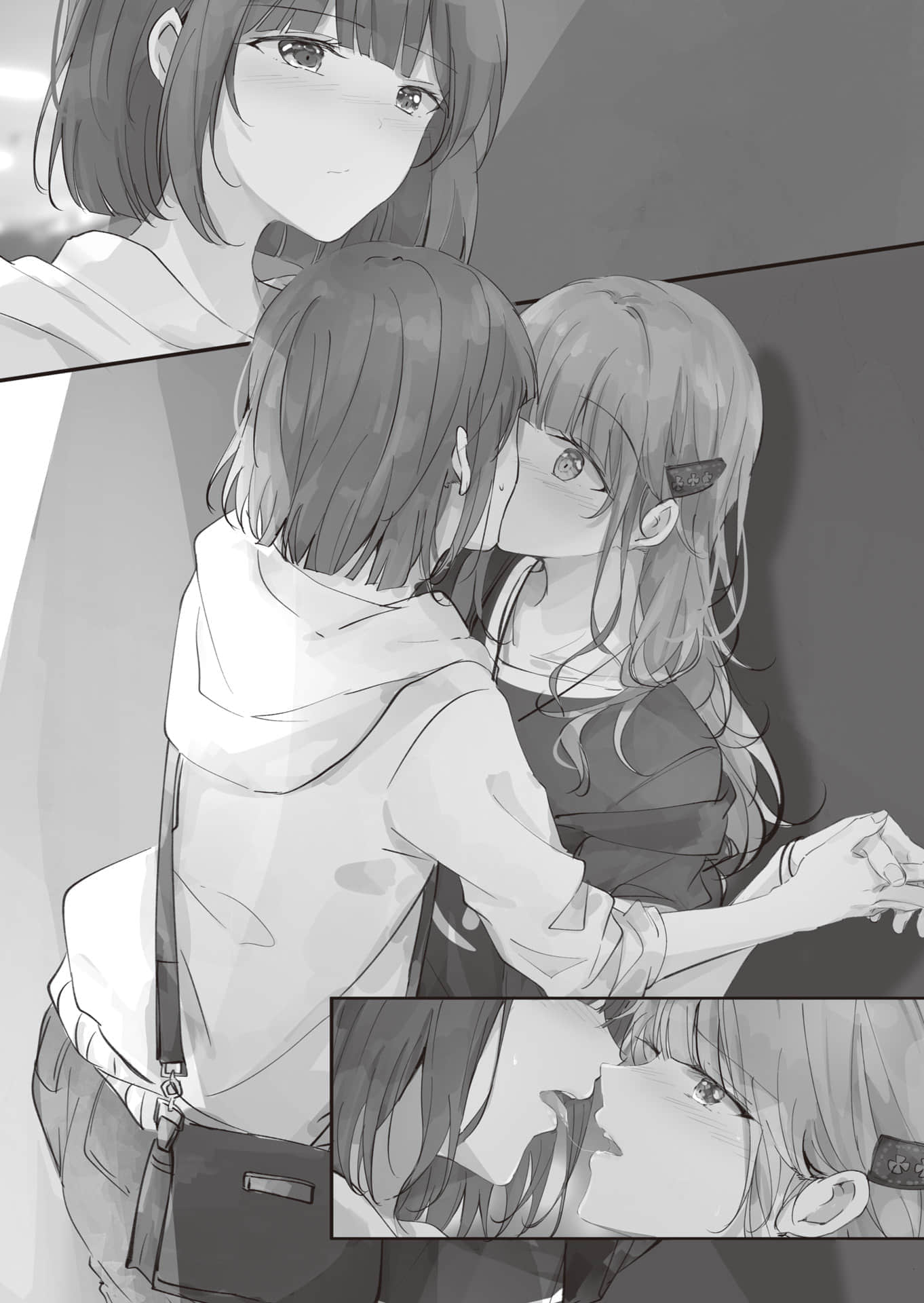 被夹在百合之间的我，顺势劈腿了小说插图（14）