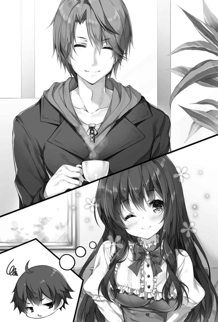 可喜可贺，我进化成了美少女小说插图（12）
