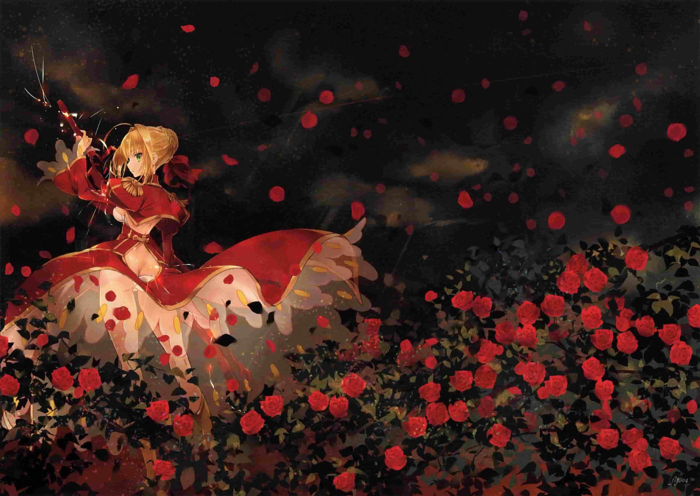 《Fate/EXTRA Last Encore》全一册 附录插图（11）