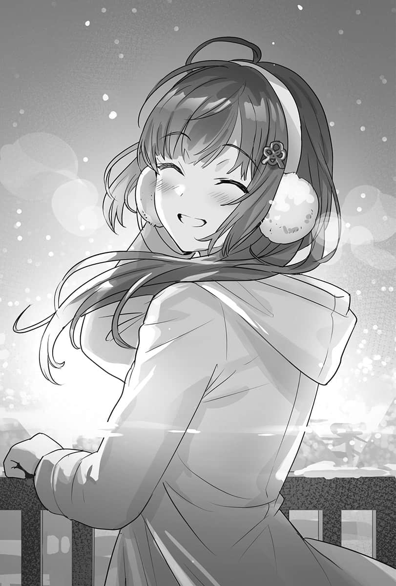 《【好消息】我的不起眼未婚妻在家有夠可愛。》5 第19話【超級好消息】我的未婚妻實現白S聖誕節這個夢想插圖（1）
