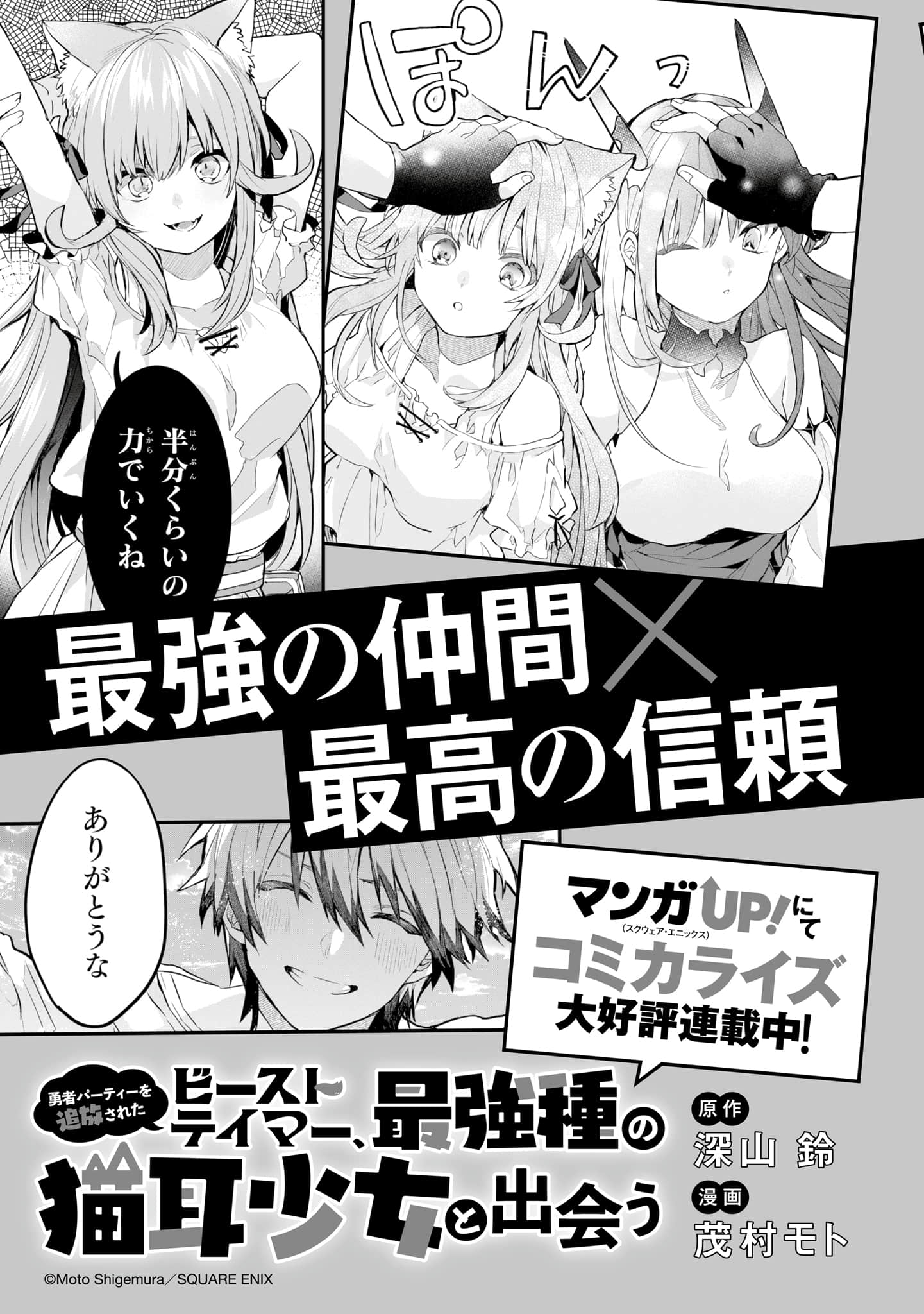 《被勇者隊伍開除的馴獸師，邂逅最強種的貓耳少女》4（機翻） 後記插圖（2）