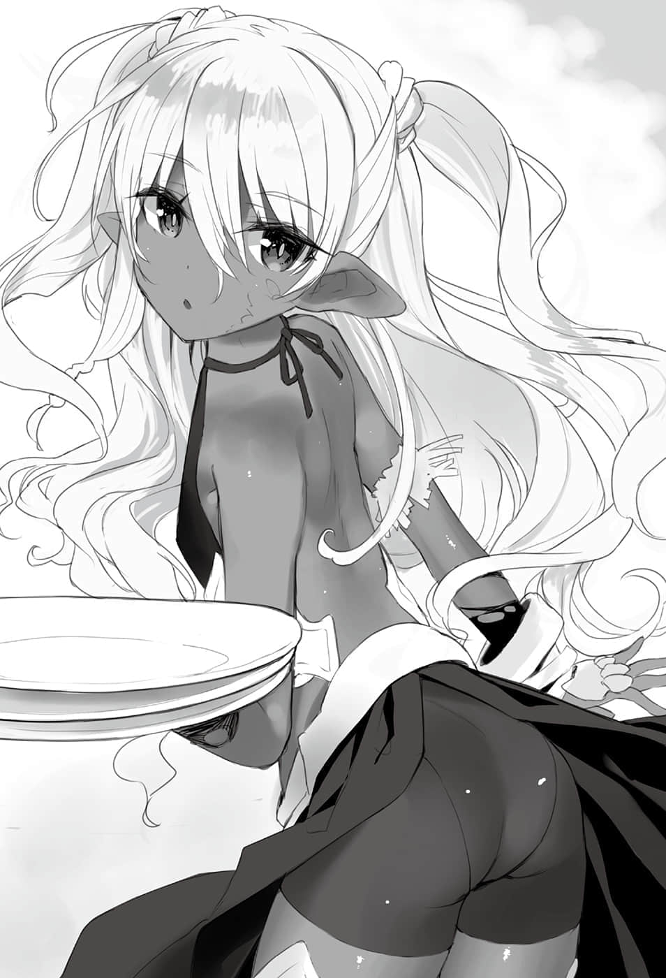 《异世界魔王与召唤少女的奴隶魔术》8 第二章 闯入一族的宅邸插图（1）