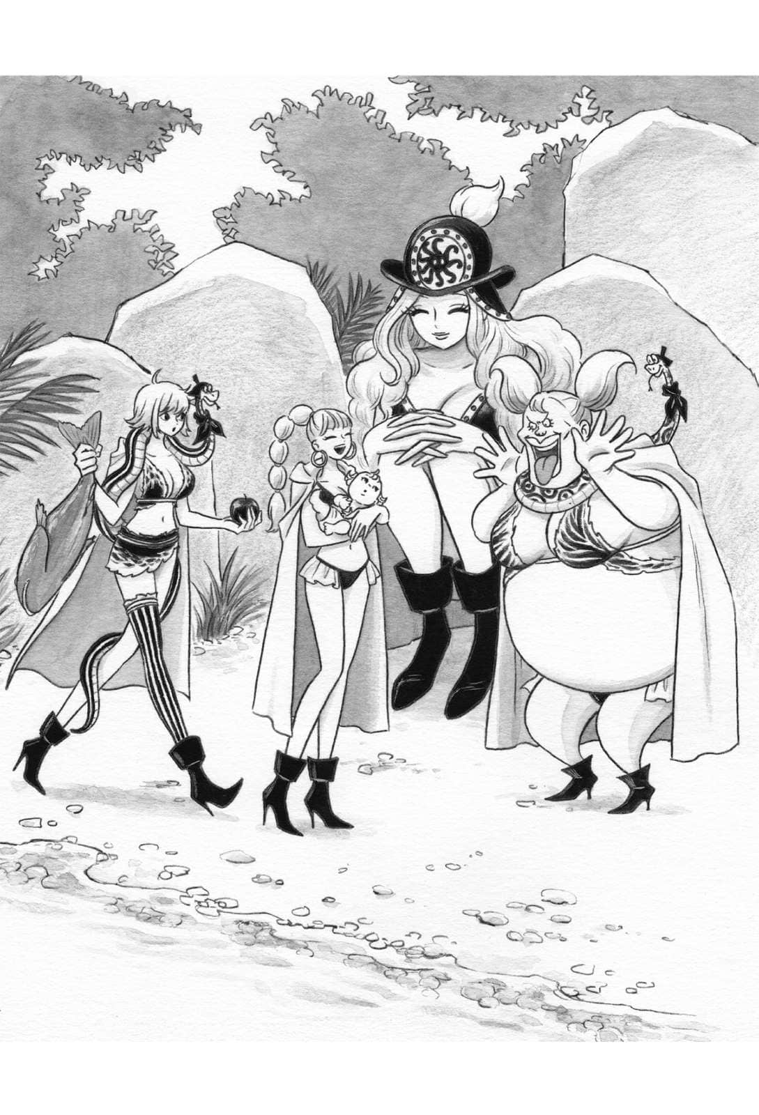 《ONE PIECE novel HEROINES 航海王 女英雄们的故事》2 Colorful 插图（8）