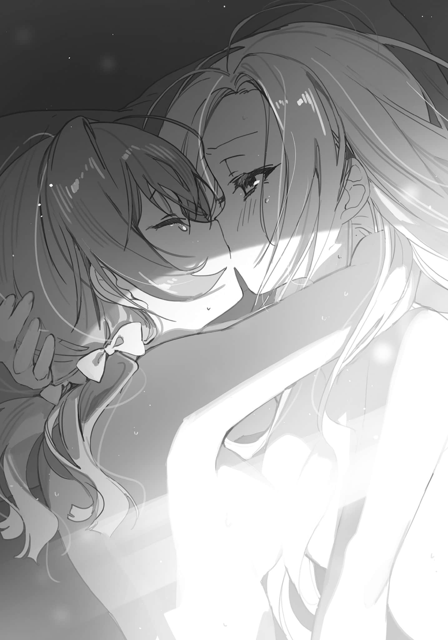 《讓聲稱女性之間不可能的女孩，在百日內徹底淪陷的百合故事。》6 序章插圖（1）