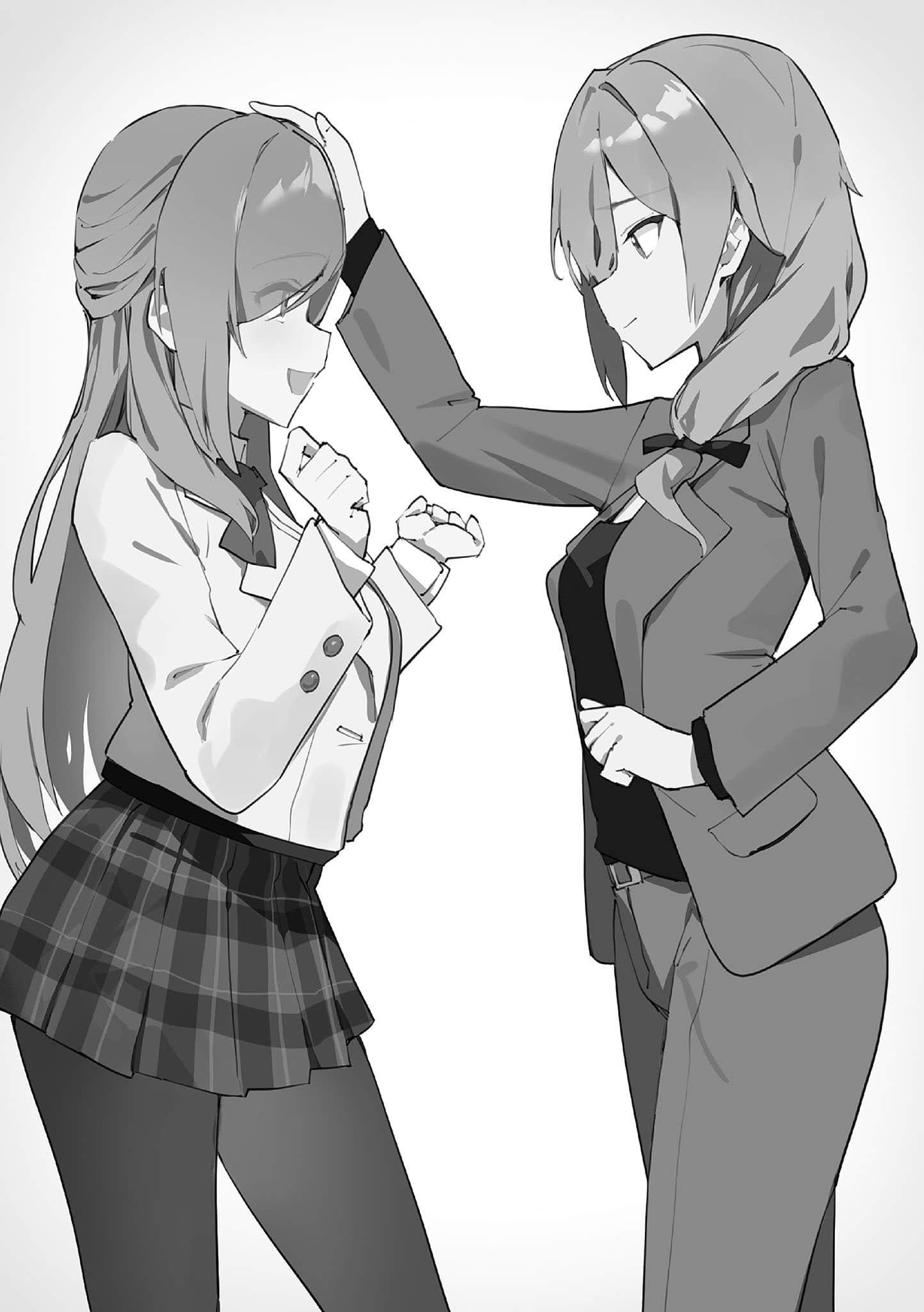 邻座的高岭之花似乎是我前世的妻子。今生好像也超喜欢我。小说插图（14）