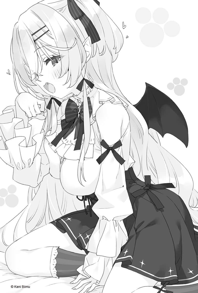 《每晚啾啾吸血後嬌羞撒嬌的吸血鬼公主》1 第二話 啾啾吸血後嬌羞撒嬌的吸血鬼公主插圖（2）