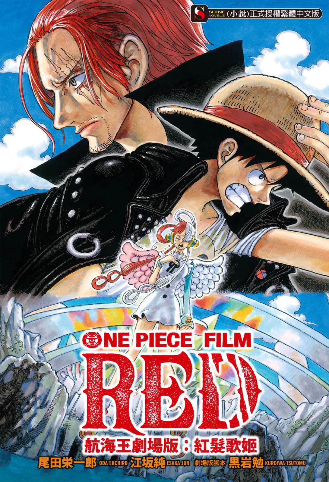 ONE PIECE 航海王劇場版 紅髮歌姬小說插圖（22）