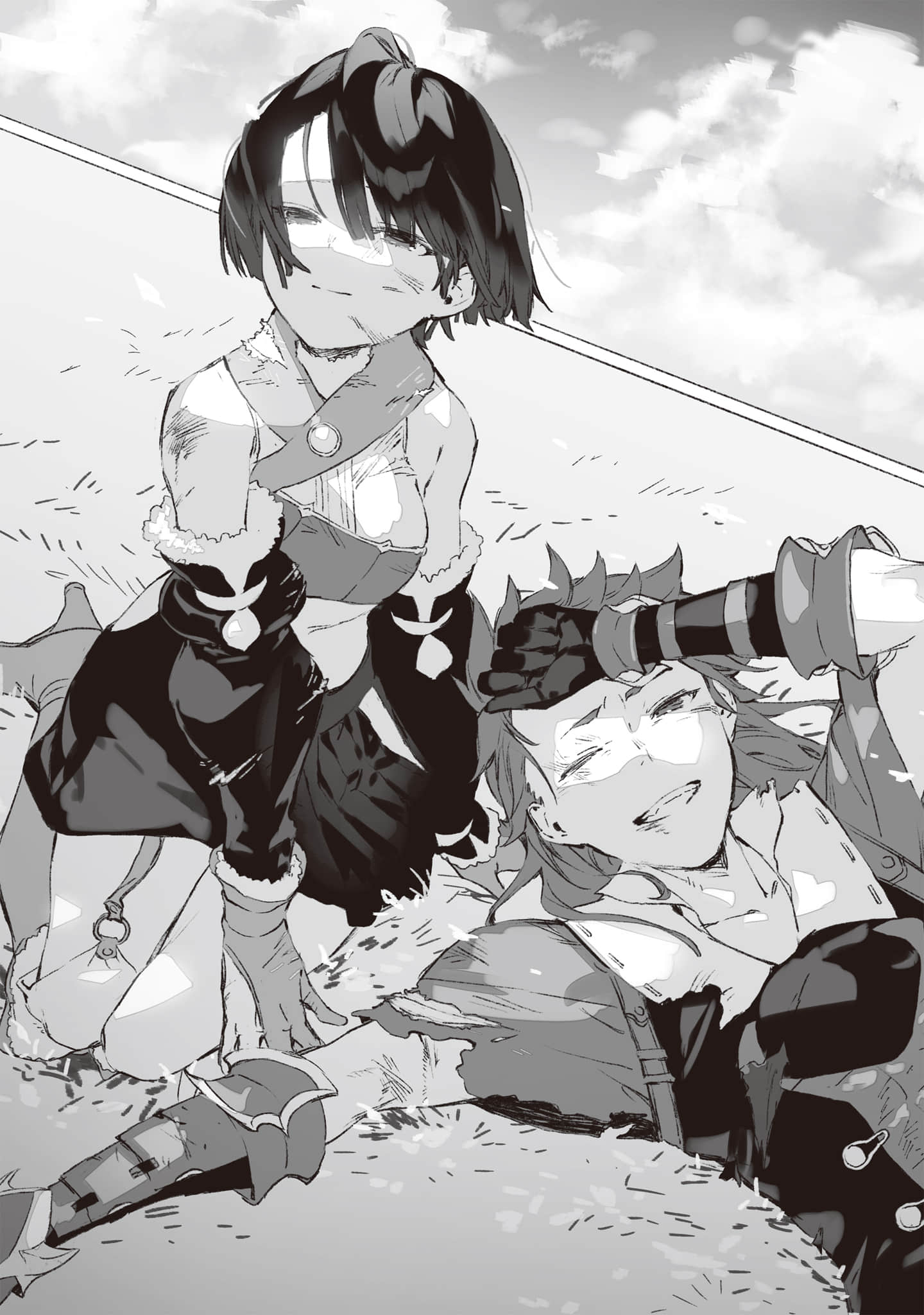 《被勇者队伍开除的驯兽师,邂逅最强种的猫耳少女》5(机翻) 5章 譲れない道插图(1)