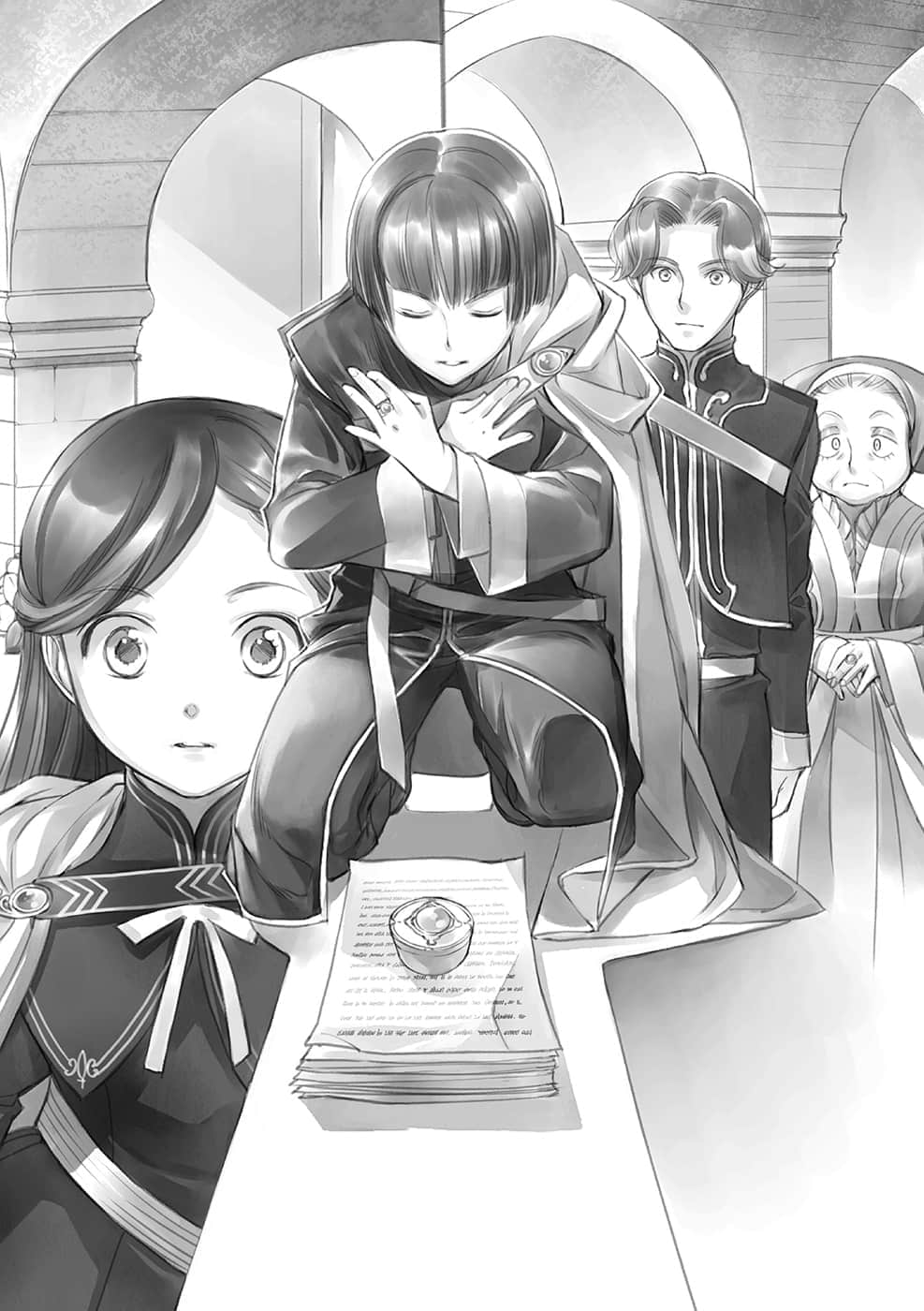 《小书痴的下克上 ～为了成为图书管理员不择手段～》4 贵族院的自称图书委员Ⅶ 插图（14）