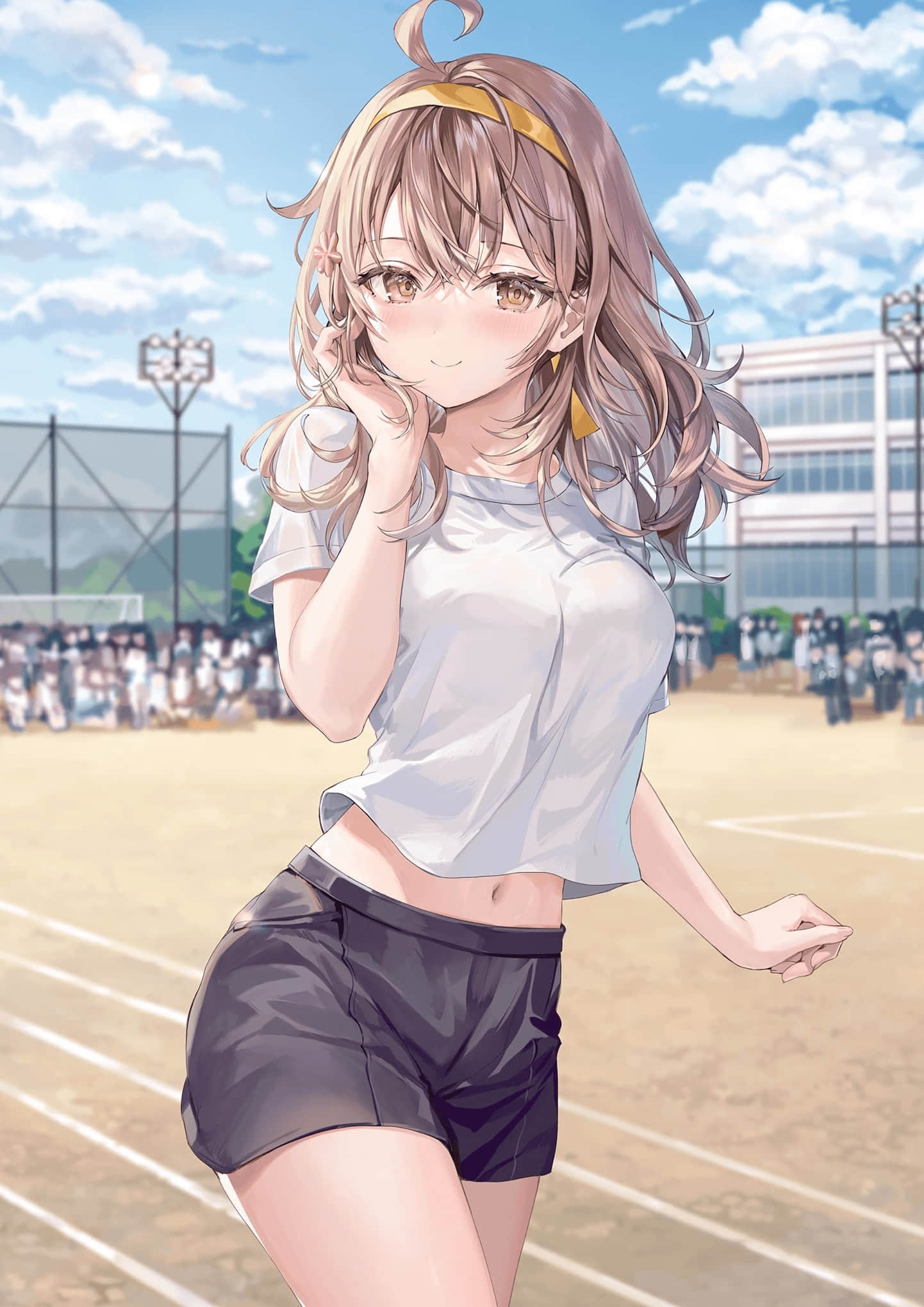 《不时轻声地以俄语遮羞的邻座艾莉同学》ももこ画集 原作小说彩S插画集锦插图（38）
