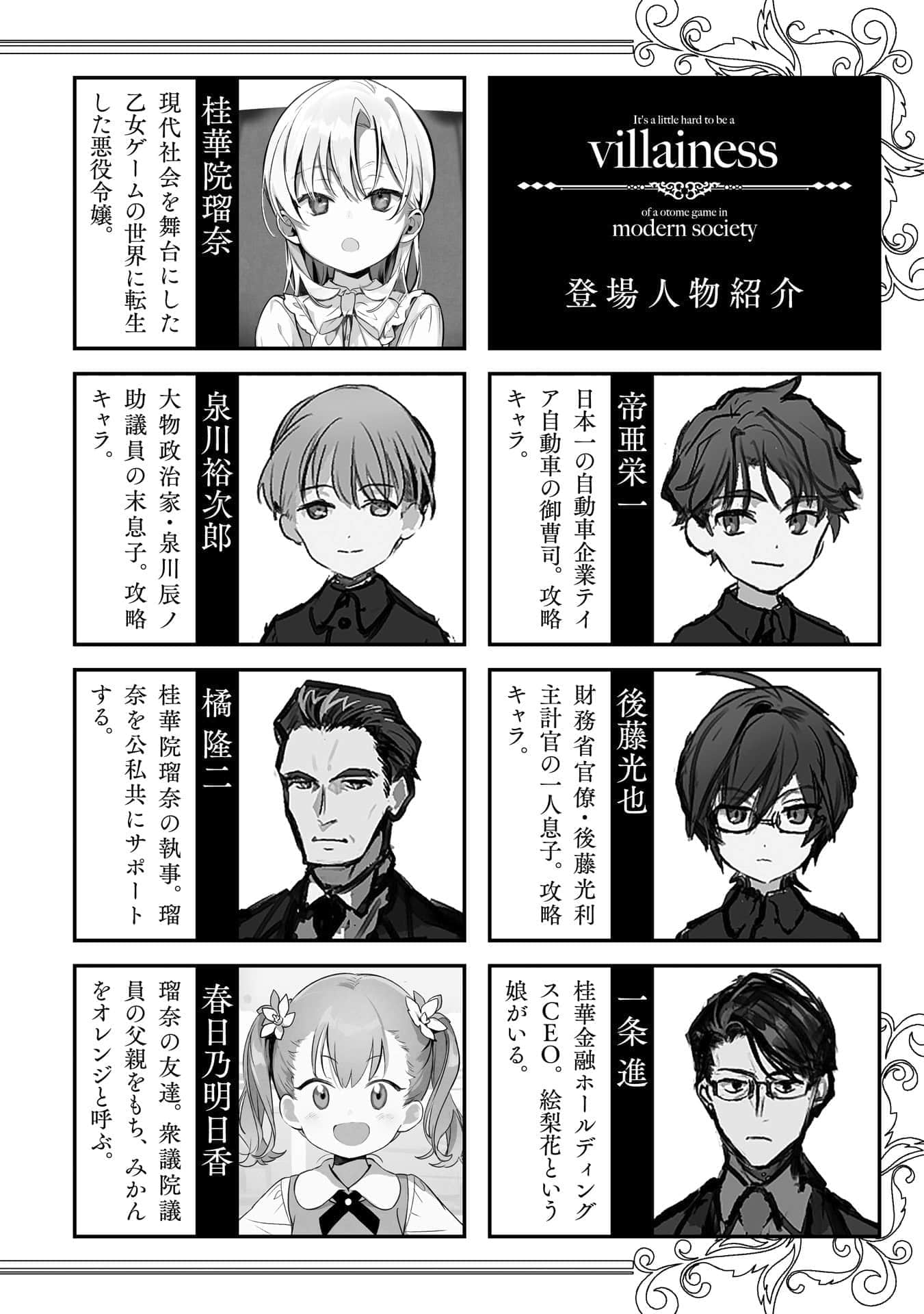 《在現代社會變成女性向遊戲的反派千金有點傷腦筋啊》3 插圖（6）
