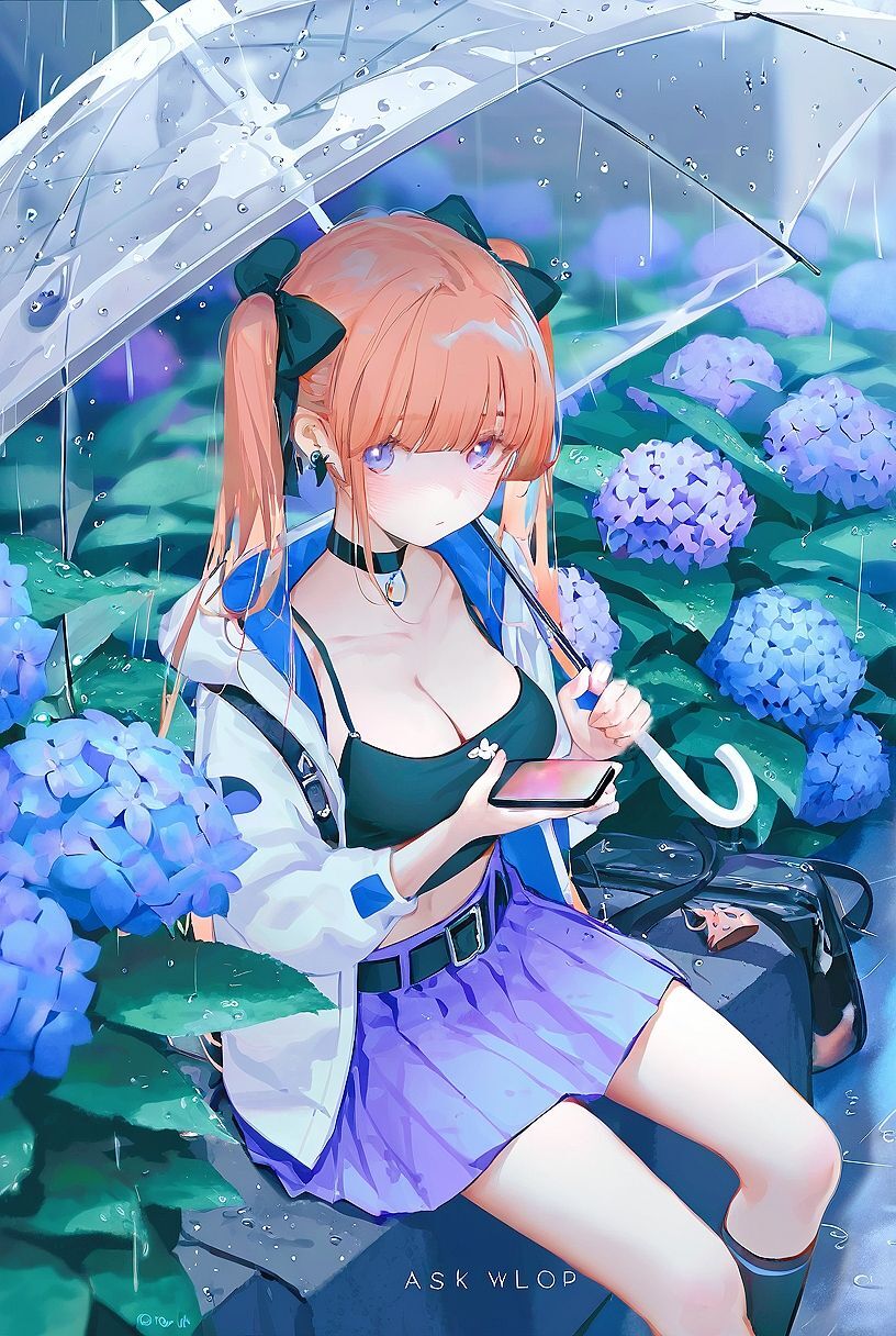 《LuoT模特的二三事》3 封面插画插图（4）