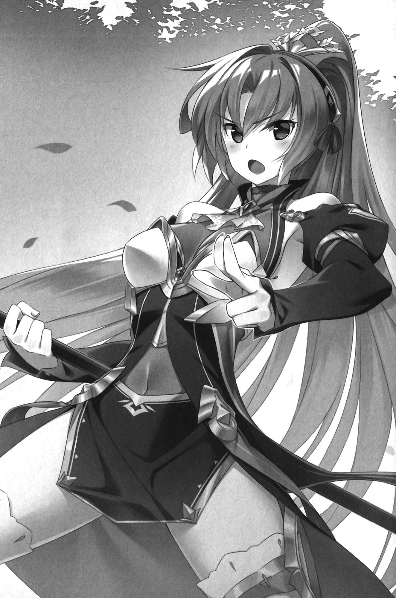《魔彈之王與凍漣的雪姬》1 1 初上戰場插圖(2)