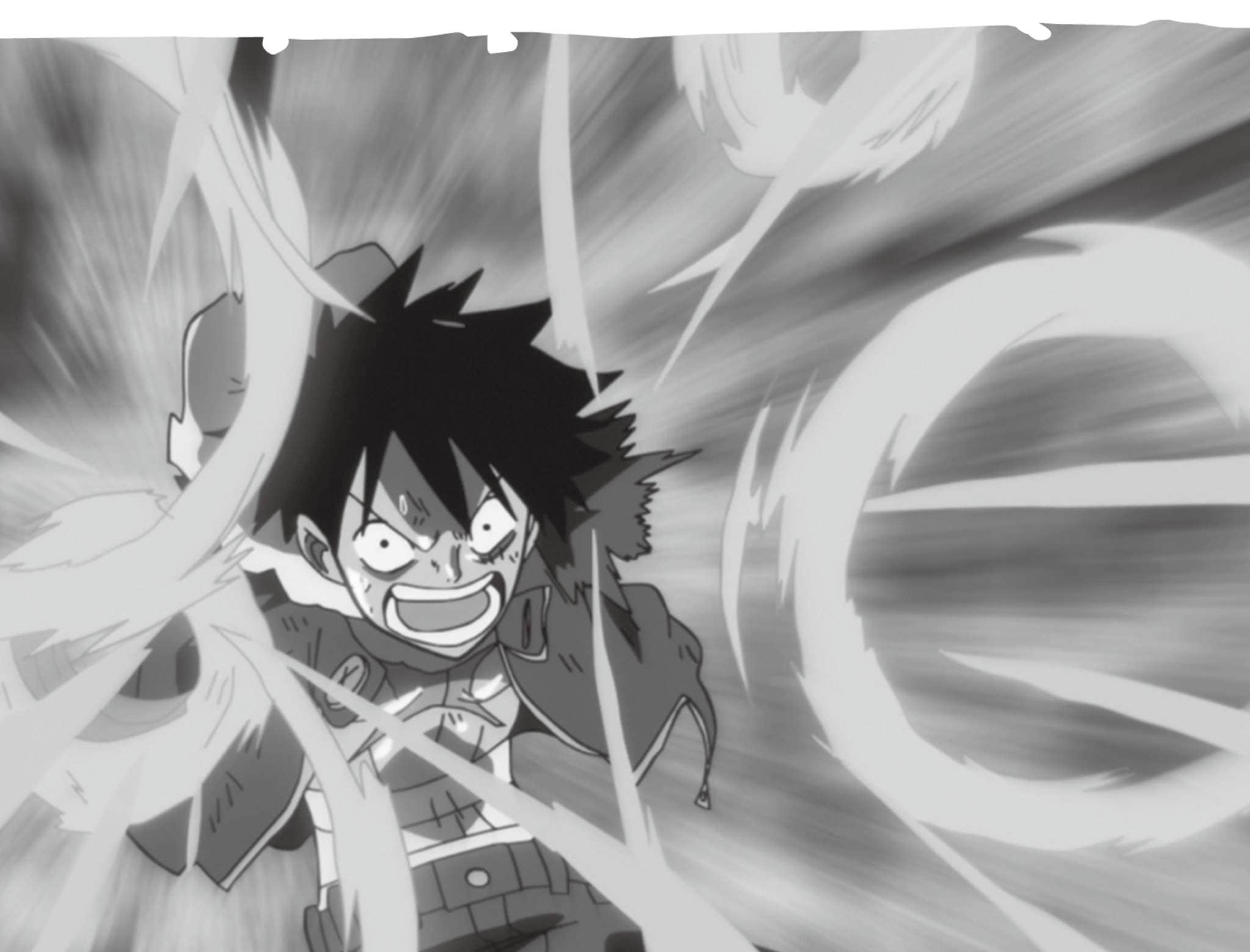 《ONE PIECE 航海王劇場版小說》「3D2Y」跨越艾斯之死！魯夫與夥伴的誓言！ 第二幕 霸氣插圖（7）