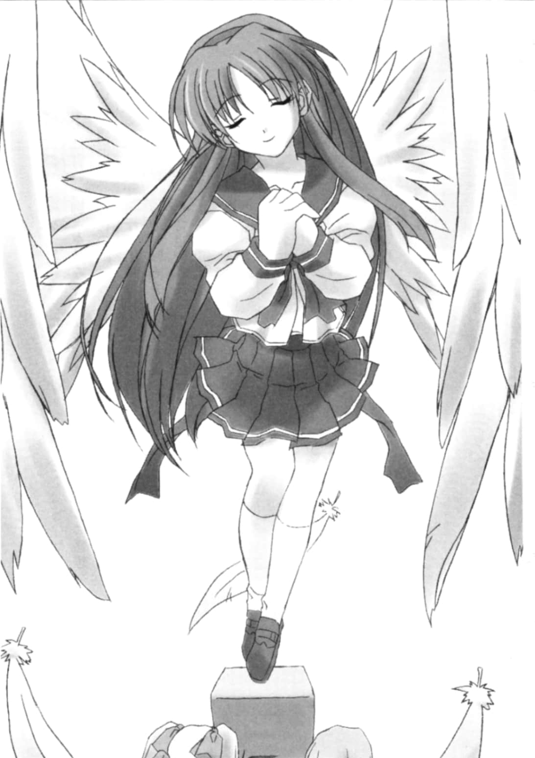 《Memories Off After Rain》Vol.1 折鶴 檜月彩花的迴歸插圖（2）