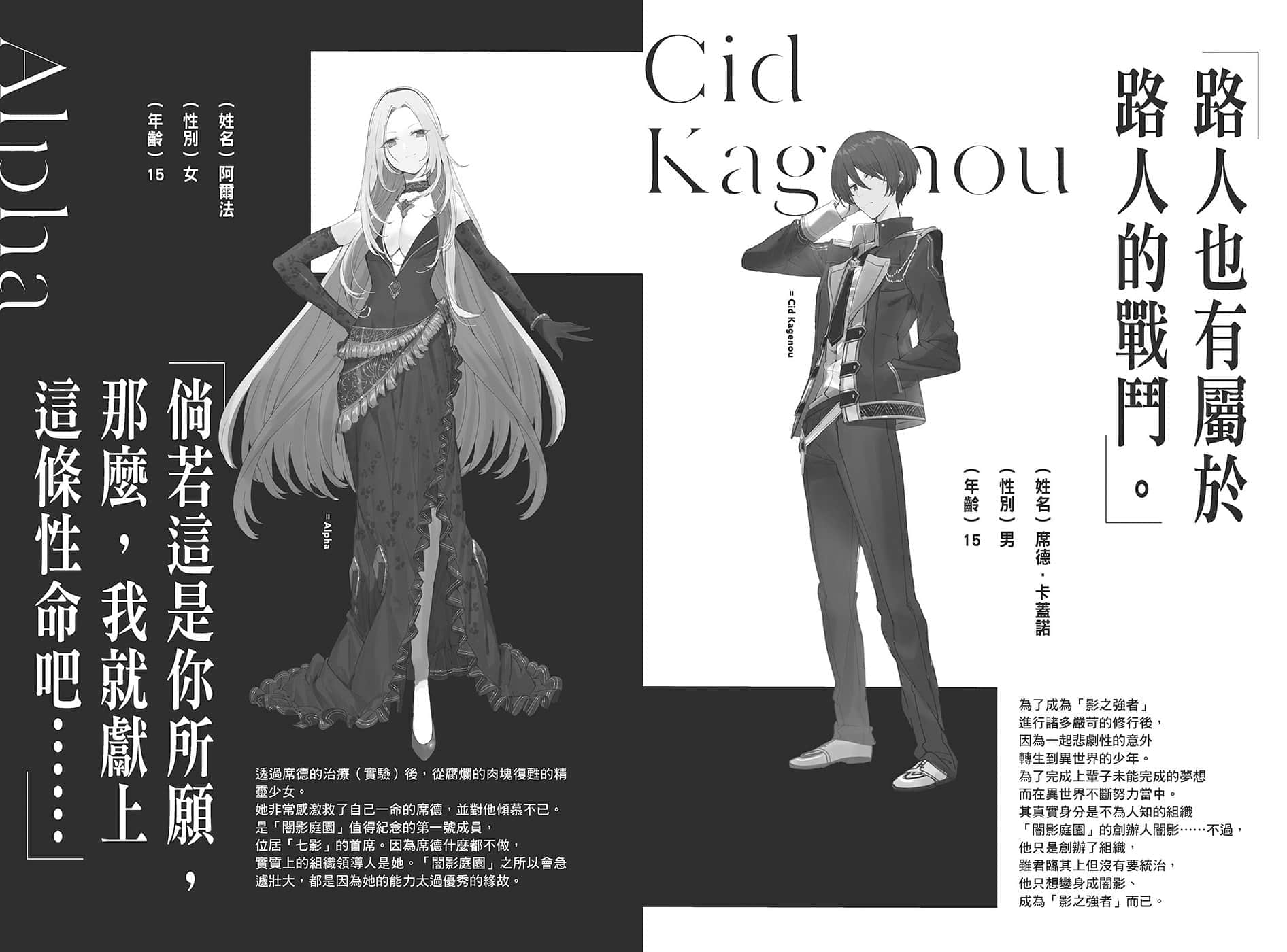 《我想成为影之强者》1 补遗插图（1）