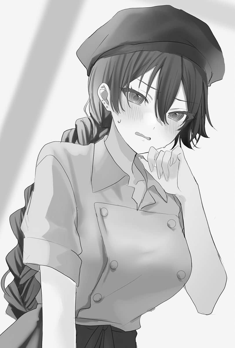 《鄰座的不良少女清水同學染黑了頭髮》4 插圖（6）