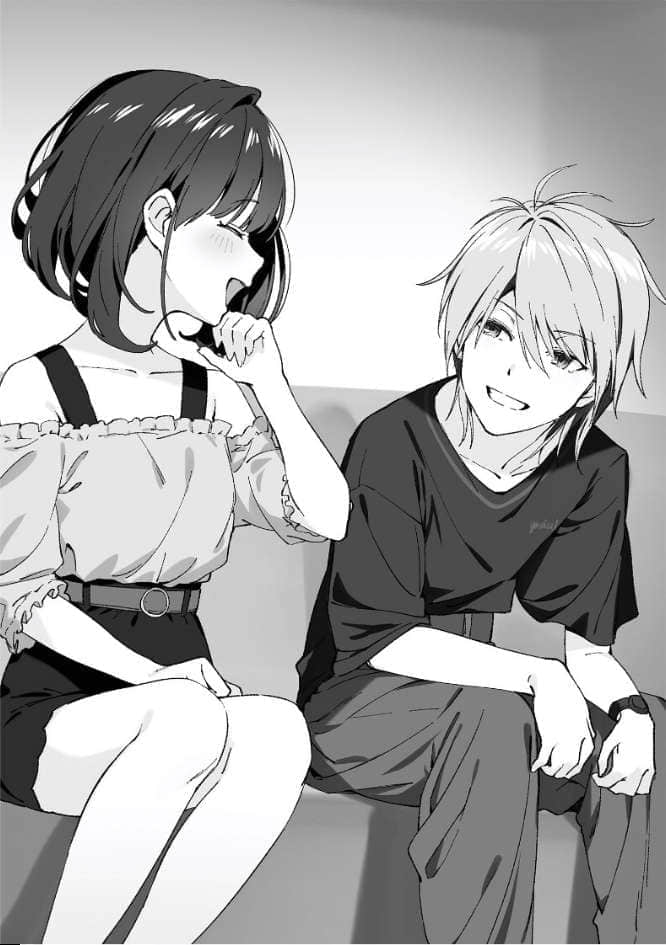 《在合租屋重逢的前女友迫近而来》1 ８章 染上S彩的日常插图（1）