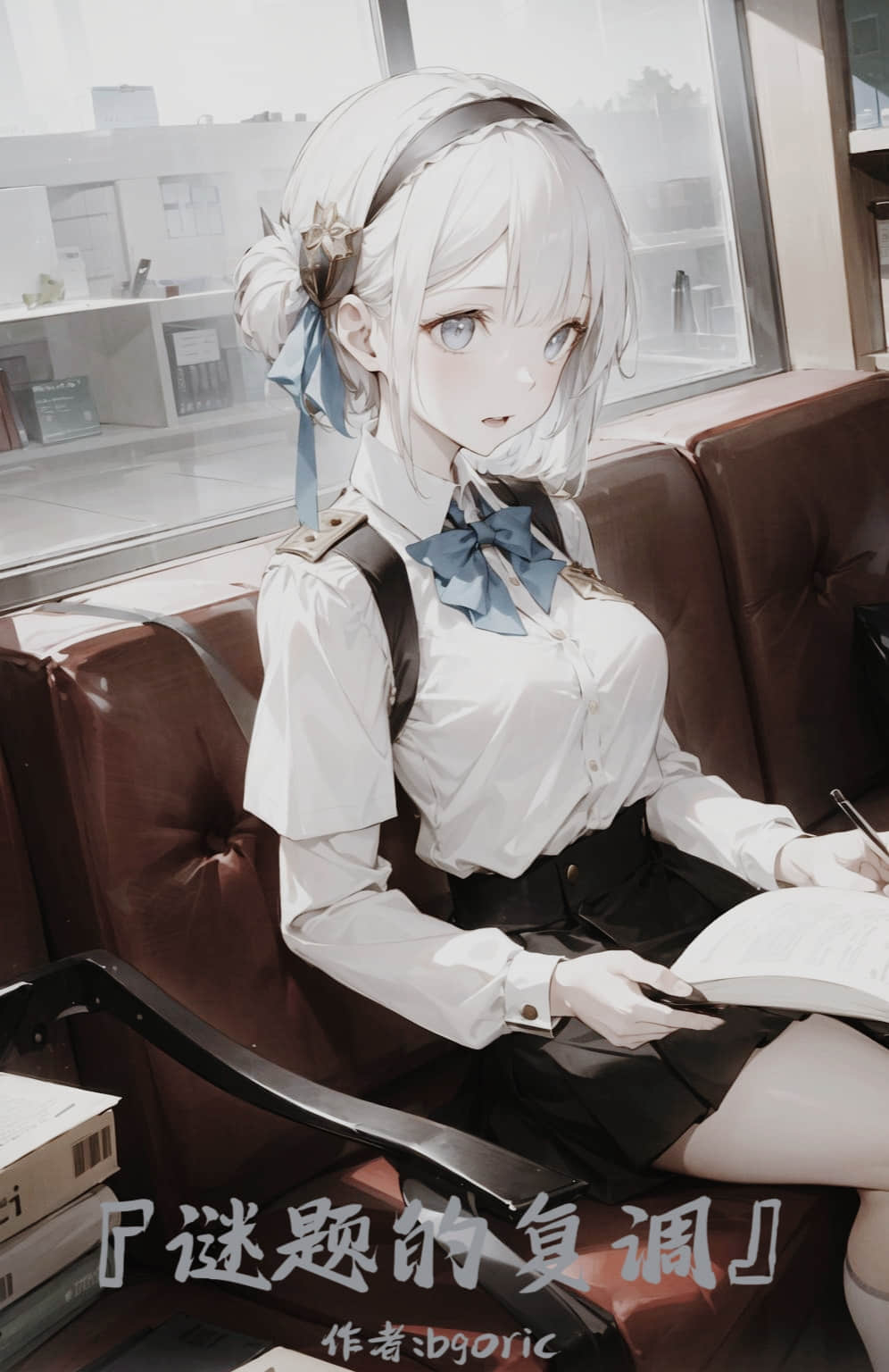 《谜题的复调》杂音 封面插图（1）