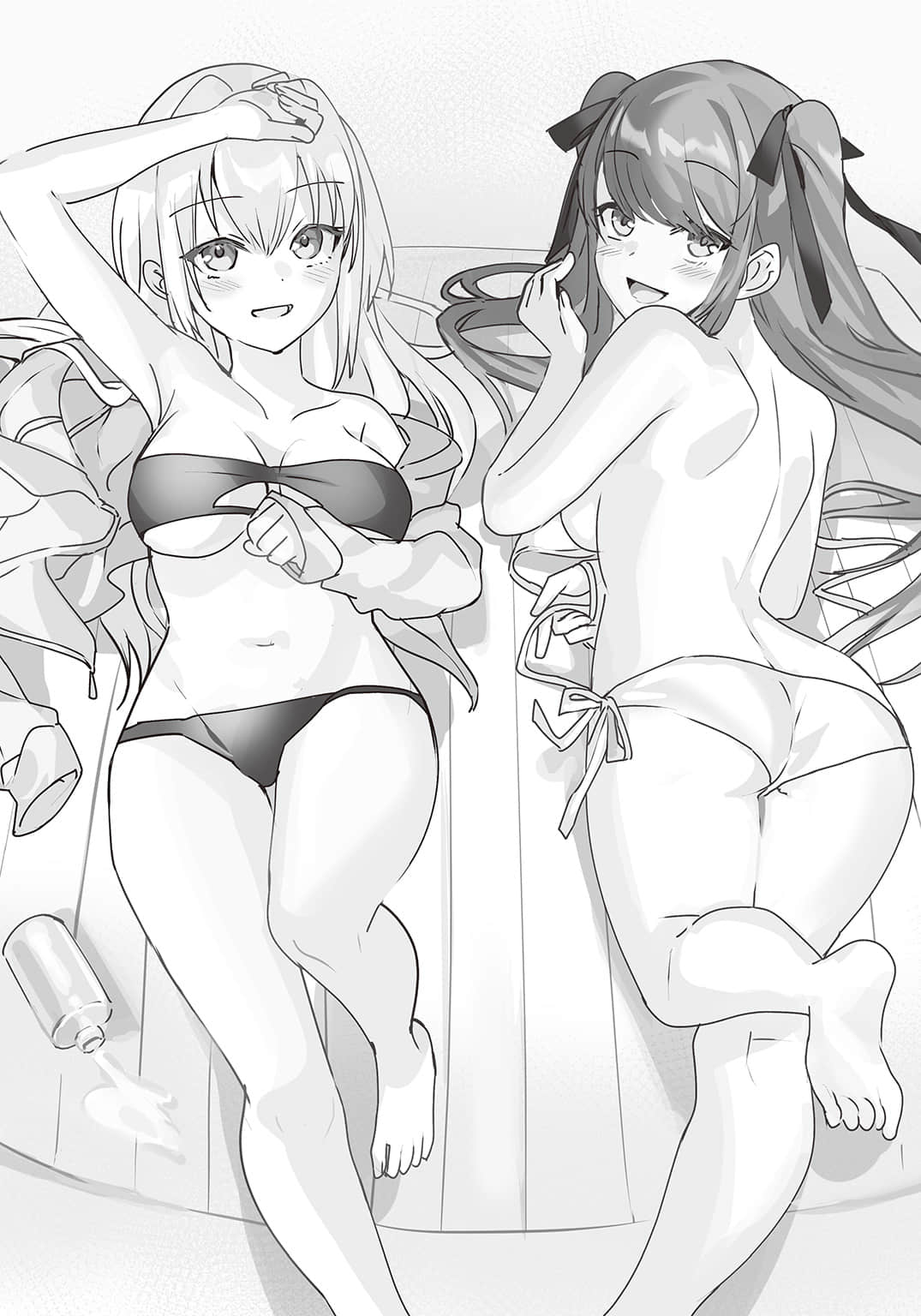 《原本只是跟全校第一美少女商量彼此摯友的戀愛煩惱，不知不覺間她竟成爲我最親近的存在》2 插圖（嚐鮮）（14）