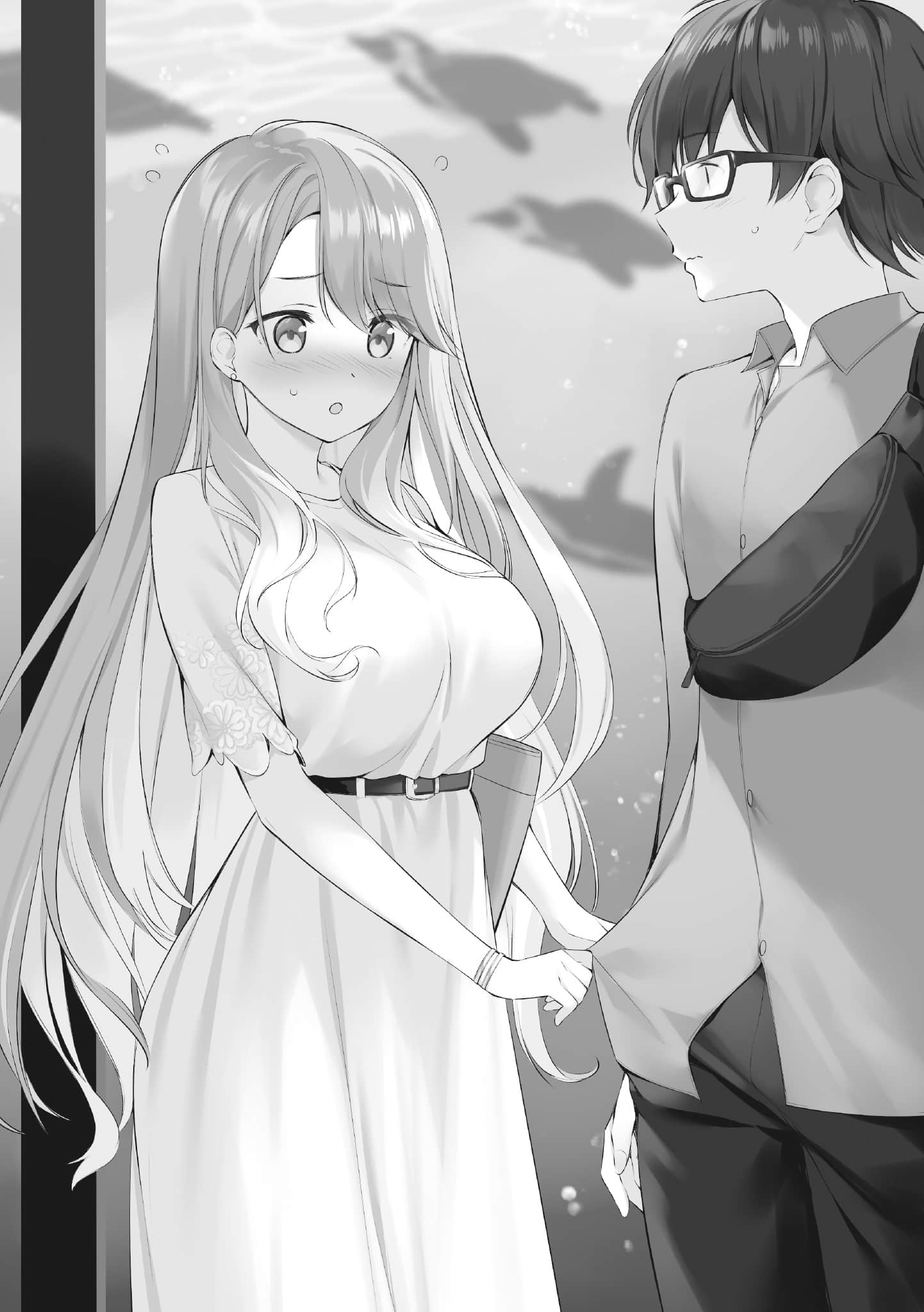 《笨拙但可爱的间宫小姐 ～关于公司的美女公关总赖在我旁边座位这件事～》1 插图（11）