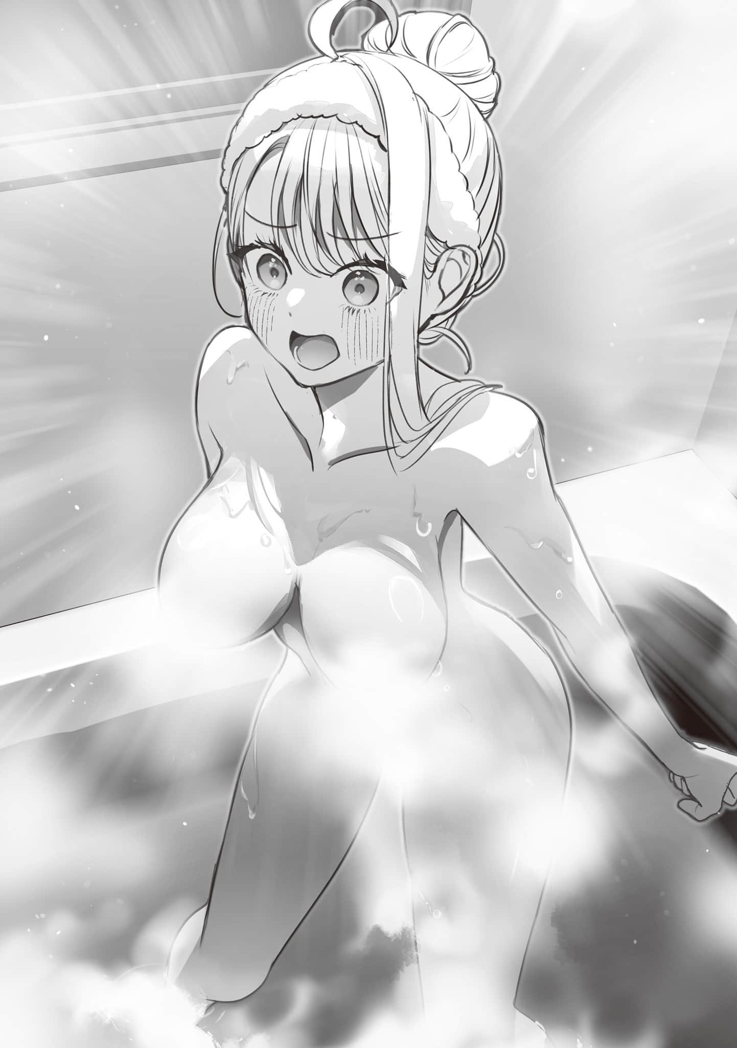 《這就是青梅竹馬！失戀的青梅竹馬屬性少女們（※自認女主角）的笨拙青春，提供支援。》1 幕間 N主角級辣妹弦切紅亞的敗因：青梅竹馬插圖（1）