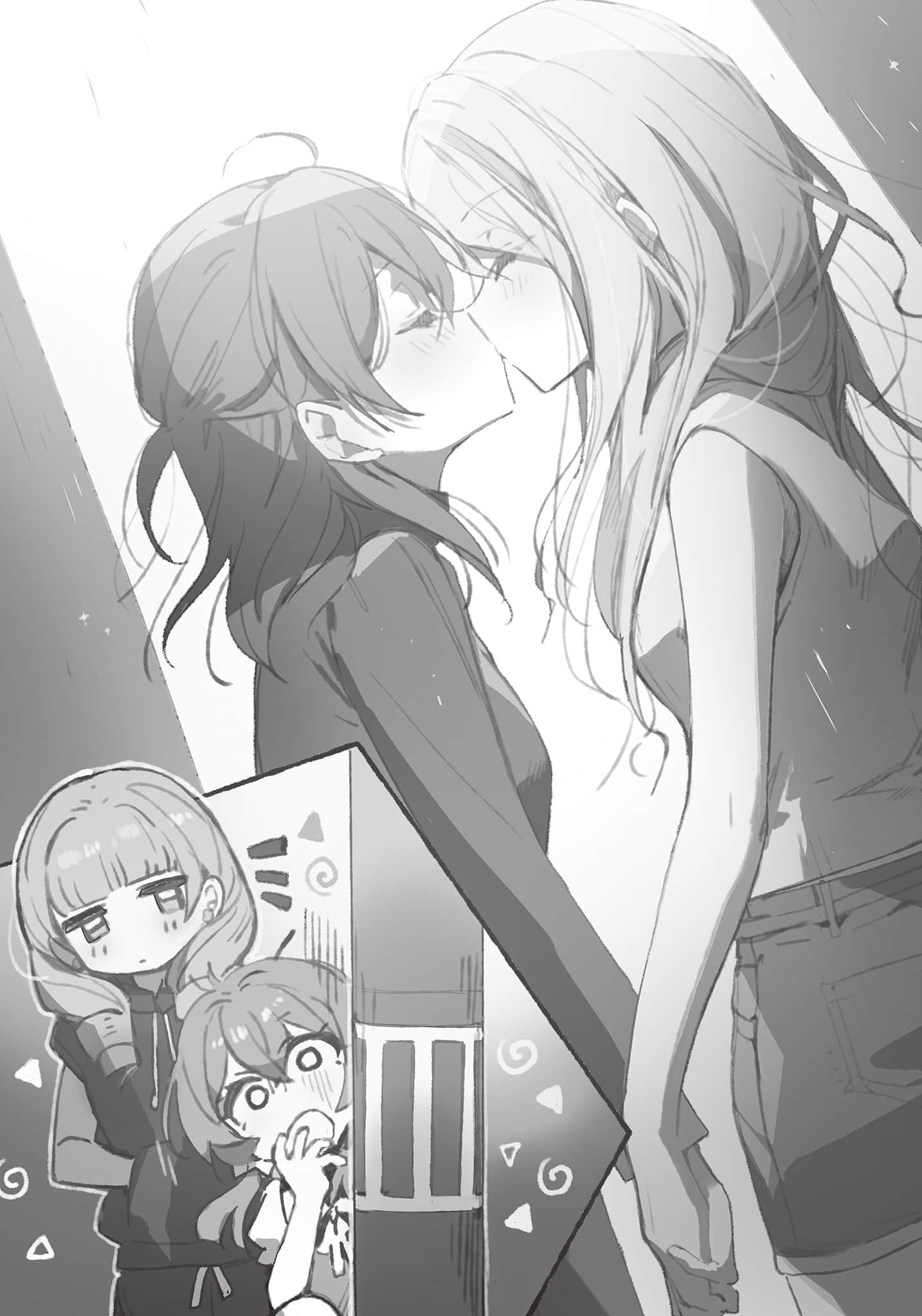 《讓聲稱女性之間不可能的女孩，在百日內徹底淪陷的百合故事。》7 插圖（15）