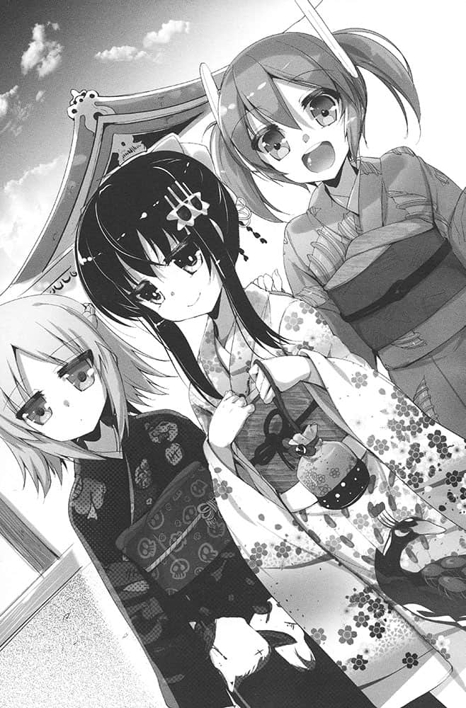 《魔王女孩与村民A》7 闹剧EVERYDAY 4 魔王的新年参拜插图（1）