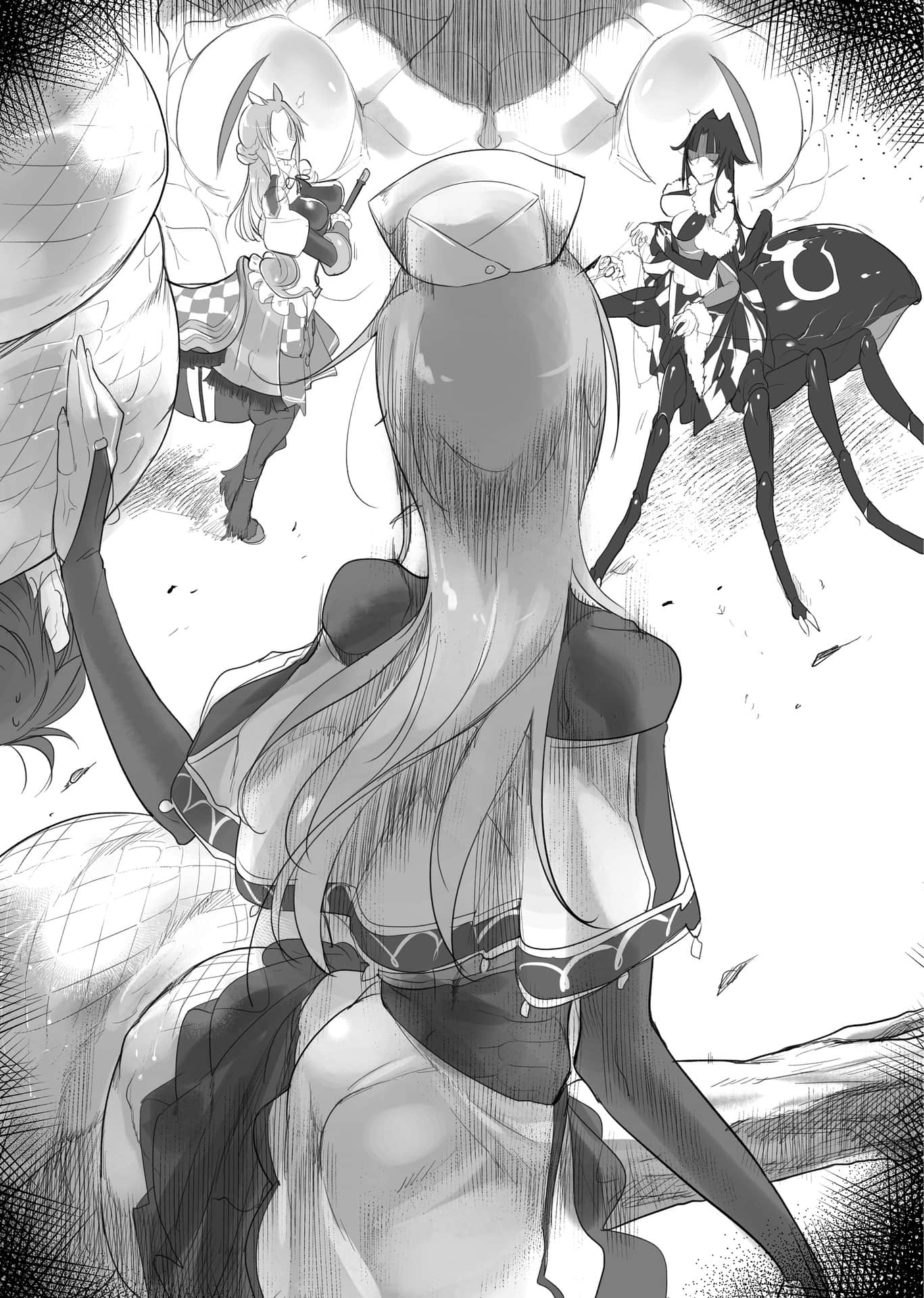 《魔物娘的医生》2 案例3 享乐主义的阿拉克涅插图（3）