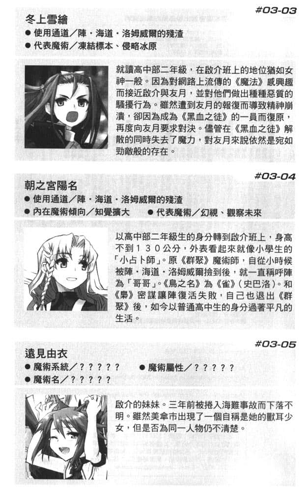 《RIGHT×LIGHT》5 探求愚者与噬天魔狼 R×L魔术师档案Ver.02插图（8）