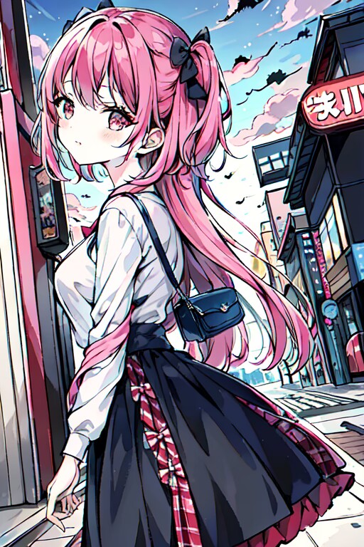 《橘色屋檐下的妹妹》失恋组 雨 人设样图插图（4）